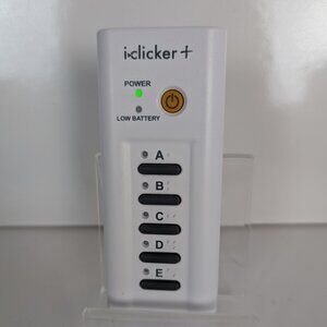 iClicker + Plus Student Response Remote Control Model RLR15 Tested Works